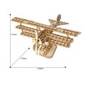RoboTime 3D-Holzpuzzle Historisches Flugzeug